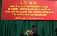 Đảng bộ Trường đón nhận bằng khen của Thành ủy Hà Nội